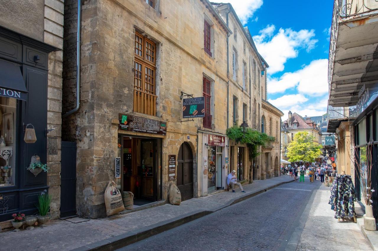 Ferienwohnung Les Flamboyants Sarlat Exterior foto