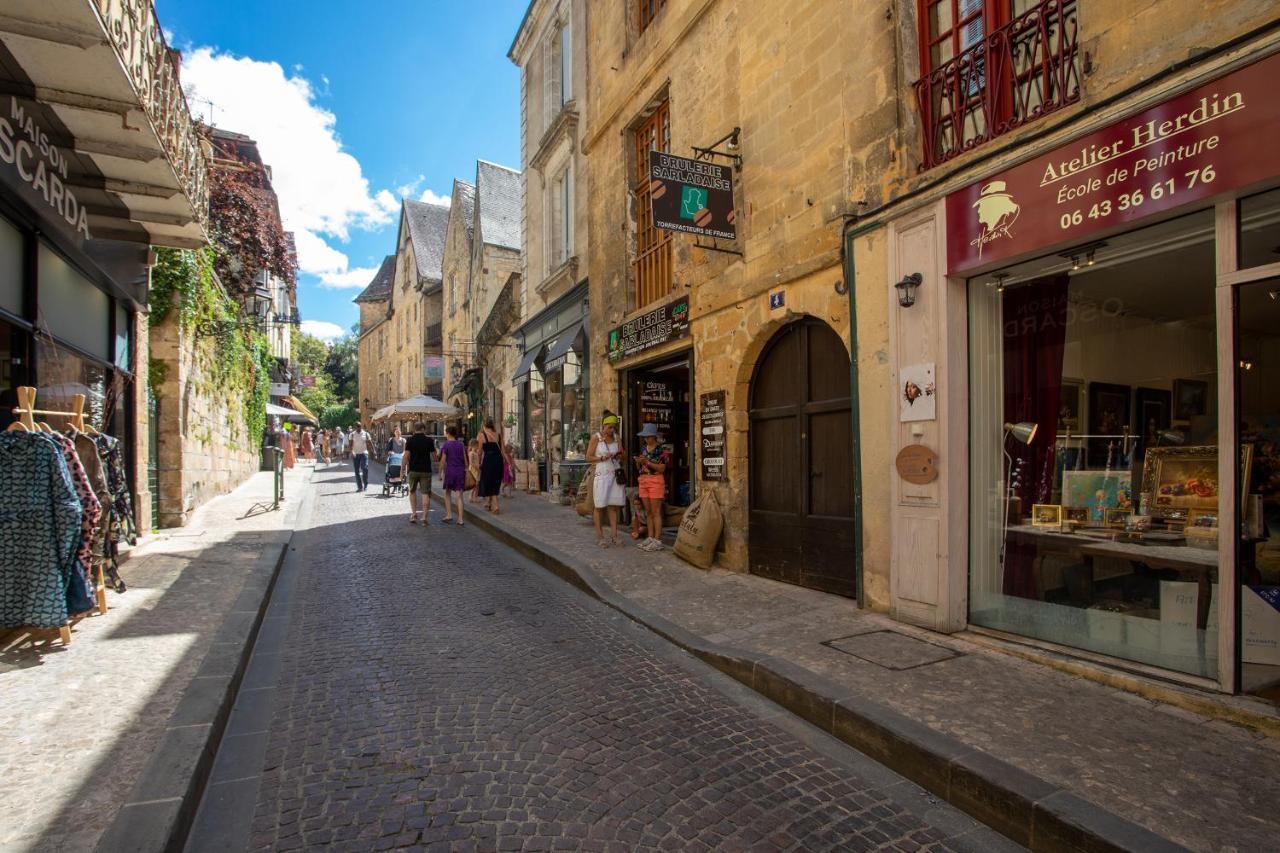 Ferienwohnung Les Flamboyants Sarlat Exterior foto