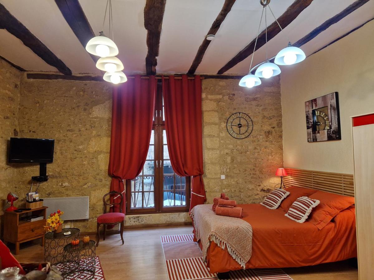 Ferienwohnung Les Flamboyants Sarlat Exterior foto