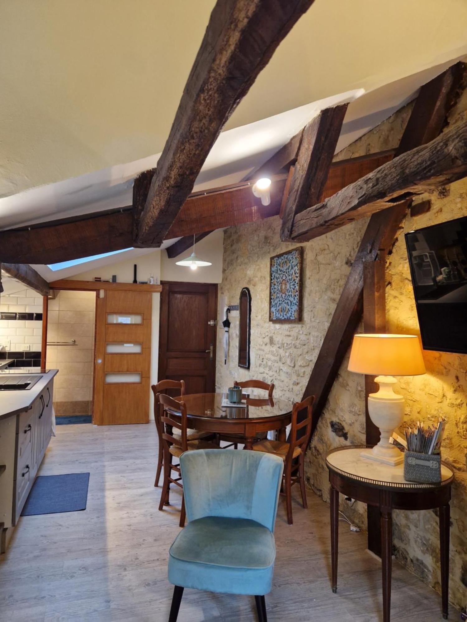 Ferienwohnung Les Flamboyants Sarlat Exterior foto
