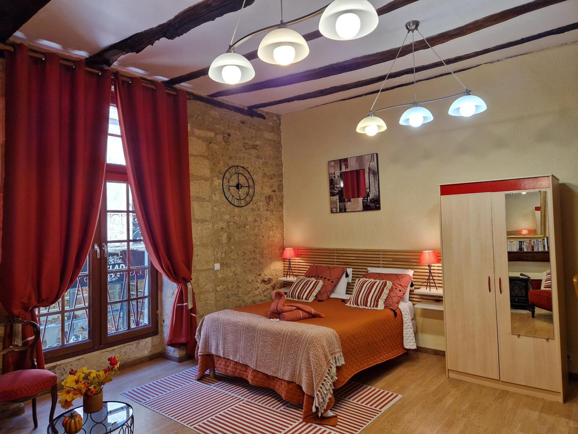 Ferienwohnung Les Flamboyants Sarlat Exterior foto
